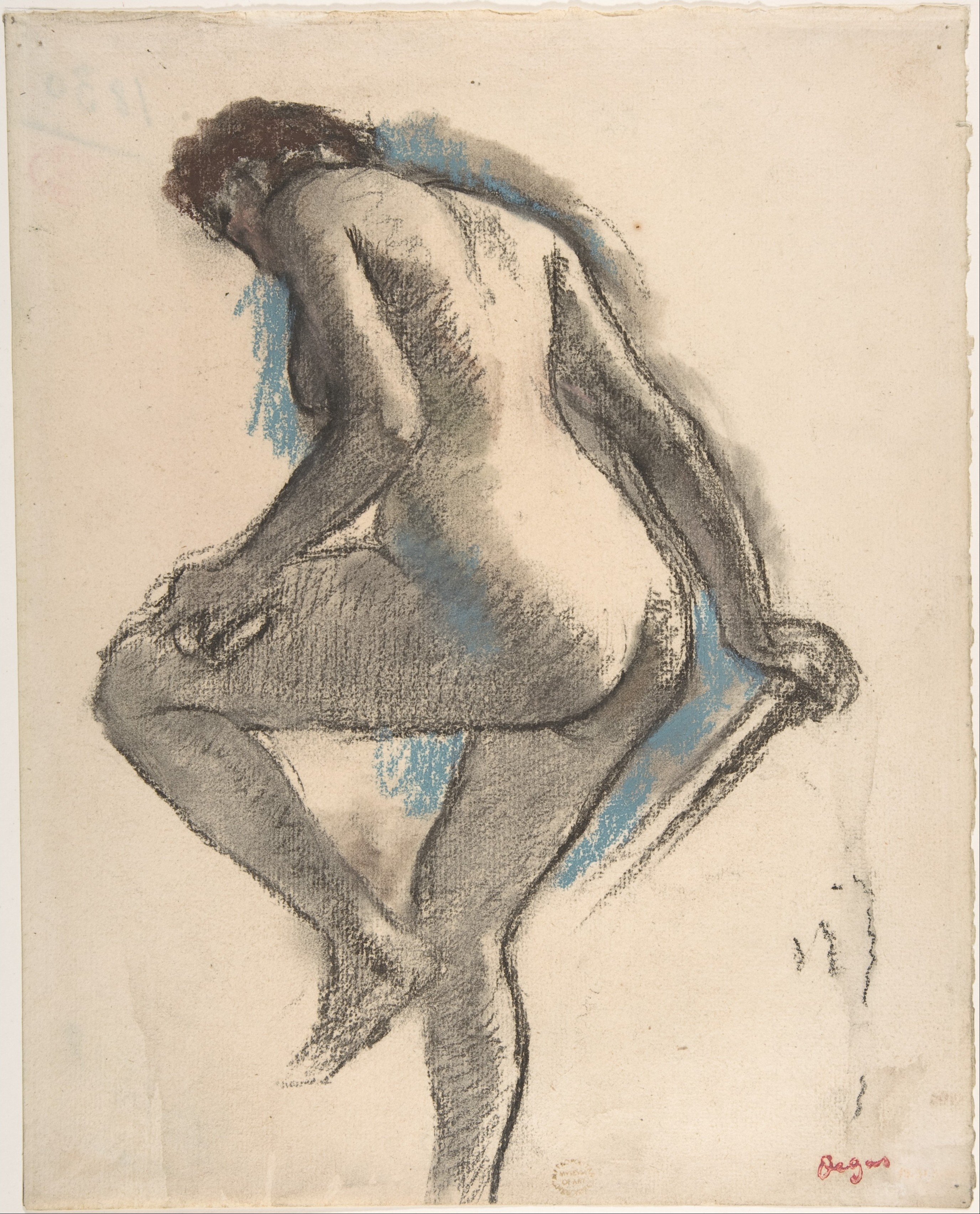 Bather Sponging Her Knee 1883